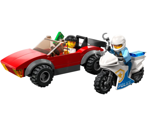 LEGO City 60392 Motocykl policyjny – pościg za samochodem - 1091248 - zdjęcie 8